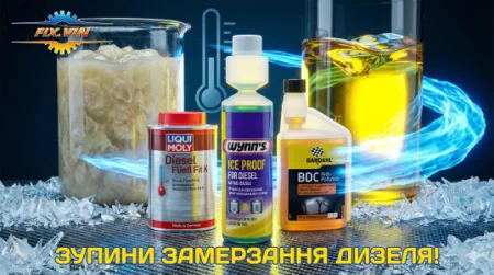 Як обрати та використовувати присадки для дизельного палива взимку? 