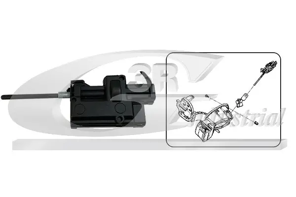 Актуатор кришки бака (6,0cm) RENAULT MEGANE 02-08, GRAND SC?NIC 09-16 3RG 12600 (фото 1)