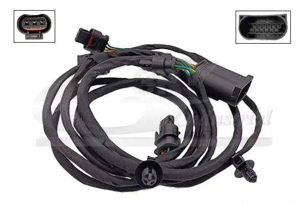 К-кт дротів парктронікаBMW 5(E60) 04-10 (4male/3pin 1male/12pin) 3RG 30108 (фото 1)