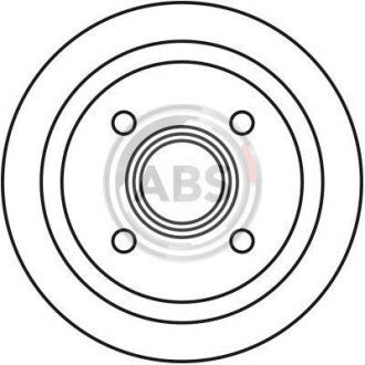 Гальмiвнi барабани з ABS A.B.S. 2739-S