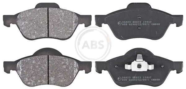Гальмівні колодки пер. Renault Megane/Scenic/Clio 05-09 (ATE) A.B.S. 35023 (фото 1)