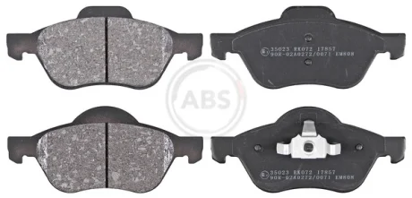 Гальмівні колодки пер. Renault Megane/Scenic/Clio 05-09 (ATE) A.B.S. 35023