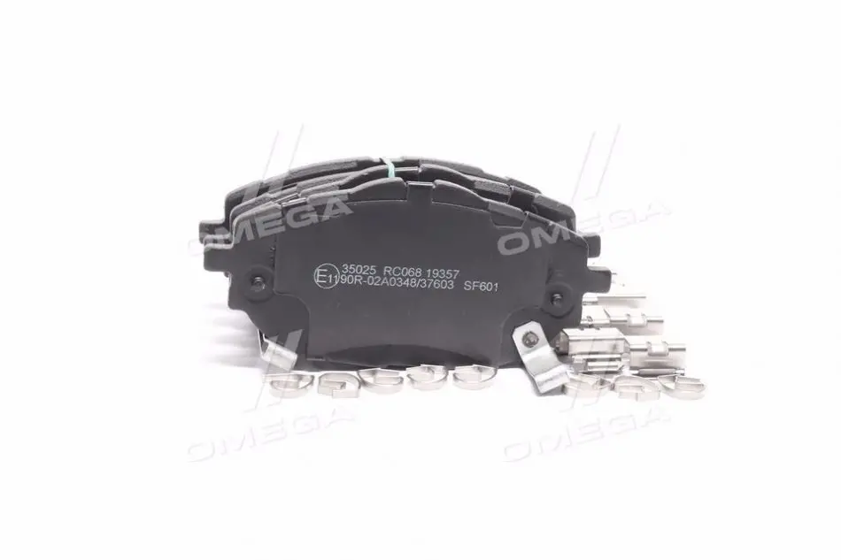 Колодка гальм. диск. TOYOTA AURIS 1.3-2.0 2012-, COROLLA 1.33-1.8 2013 - передн. (вир-во ABS) A.B.S. 35025 (фото 1)