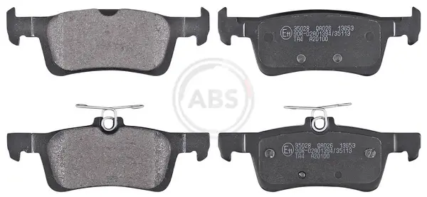 Гальмівні колодки зад. Peugeot 308 14- (ATE) A.B.S. 35028 (фото 1)