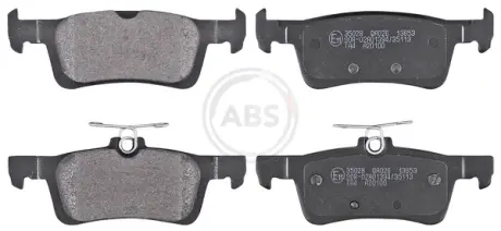 Гальмівні колодки зад. Peugeot 308 14- (ATE) A.B.S. 35028