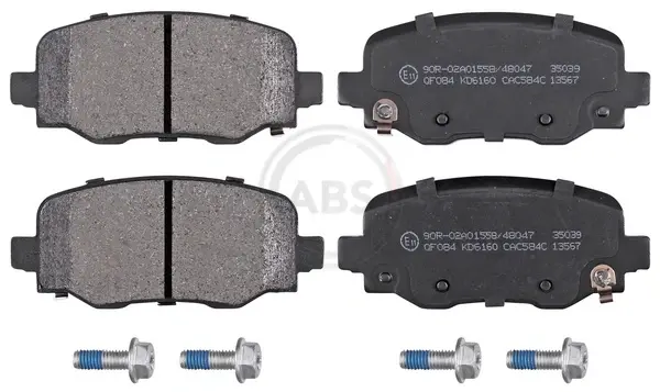 Колодка гальм. диск. задн. (вир-во ABS) A.B.S. 35039 (фото 1)