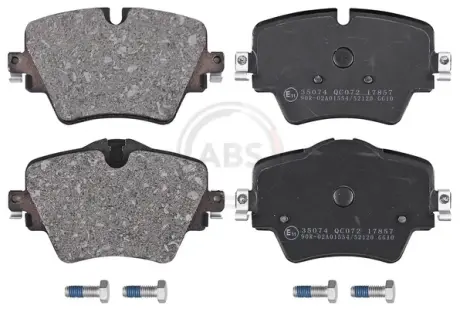 Колодка гальм. диск. передн. (вир-во ABS) A.B.S. 35074