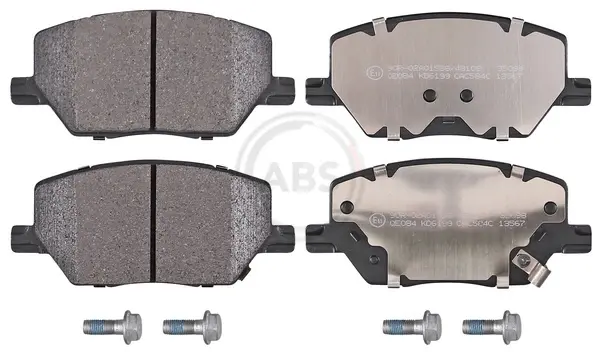 Колодка гальм. диск. передн. (вир-во ABS) A.B.S. 35098 (фото 1)