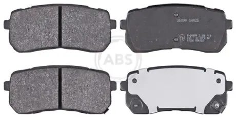 Колодки гальмівні дискові A.B.S. 35099