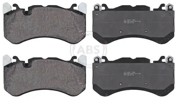 Гальмівні колодки пер. MB C-Class (W205)/E-Class (W213)/GLC (C253) 3.0/4.0i 14- (BREMBO) A.B.S. 35109 (фото 1)