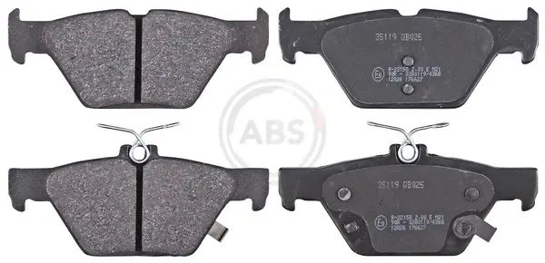 Колодка гальм. диск. задн. (вир-во ABS) A.B.S. 35119 (фото 1)