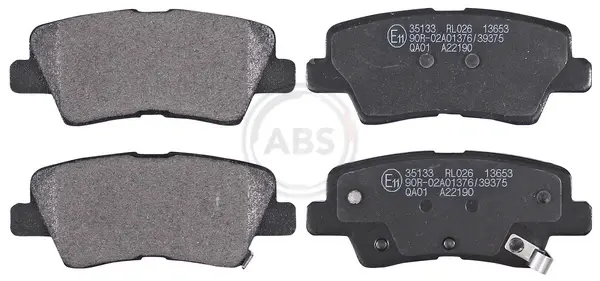 Колодка гальм. диск. задн. (вир-во ABS) A.B.S. 35133 (фото 1)