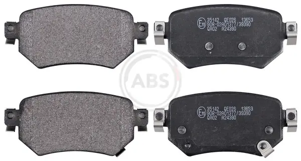 Колодка гальм. диск. задн. (вир-во ABS) A.B.S. 35142 (фото 1)
