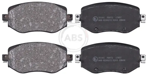 Колодка гальм. диск. передн. (вир-во ABS) A.B.S. 35164 (фото 1)