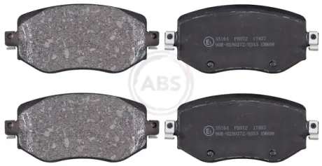 Колодка гальм. диск. передн. (вир-во ABS) A.B.S. 35164