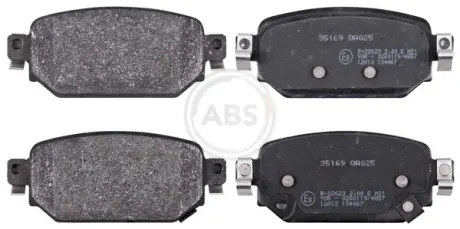 Гальмівні колодки зад. Mazda 3 16- A.B.S. 35169