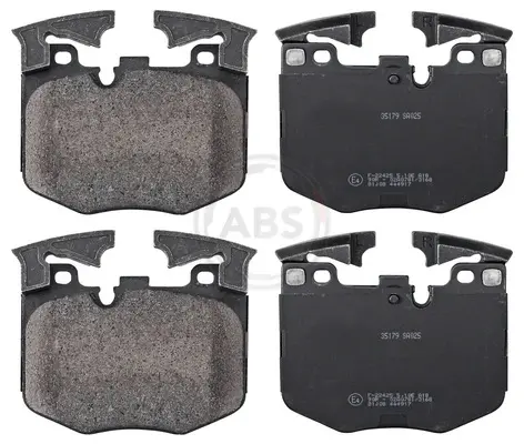 Гальмівні колодки пер. BMW 3 (G20)/5 (G30)/X3 (G01)/X5 (G05) 16- (BREMBO) (D 348mm) A.B.S. 35179 (фото 1)
