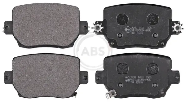 Колодка гальм. диск. задн. (вир-во ABS) A.B.S. 35246 (фото 1)
