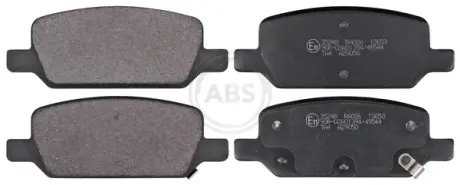 Гальмівні колодки зад. TESLA MODEL 3 17- (BREMBO) A.B.S. 35248