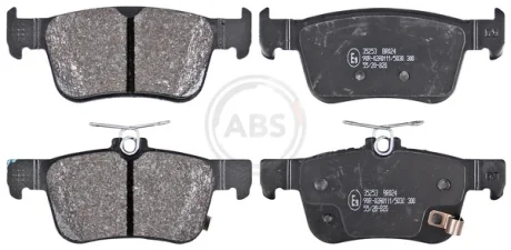 Комплект гальмівних колодок A.B.S. 35253
