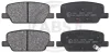 Гальмівні колодки дискові Hyundai Santa Fe 2.0D/2.2D/2.4 07.18- A.B.S. 35341 (фото 1)