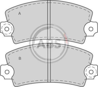 Гальмiвнi колодки дисковi A.B.S. 36042/2