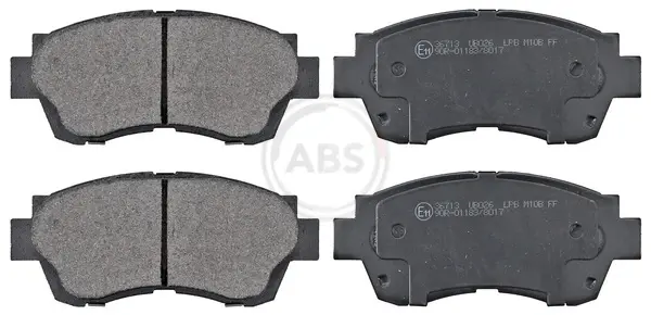 Гальмівні колодки Avalon/Mark/Camry/Corona/Celica/Crown/ES/LS 89-04 A.B.S. 36713 (фото 1)
