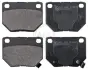 Гальмівнi колодки дисковi задн. Nissan 300 ZX 3.0 05.90-09.95 A.B.S. 36719 (фото 1)