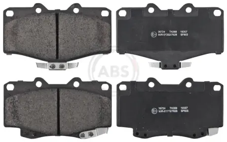 Гальмівні колодки пер. Land Cruiser/Hilux/4 Runner/Taro 89- A.B.S. 36724