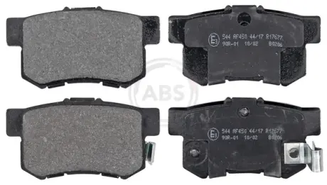 Гальмівні колодки зад. Civic 98-/Accord 90-03 (Akebono) (47,8x88,9x14,5) A.B.S. 36757