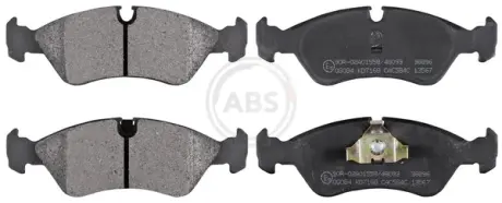 Гальмівні колодки пер. Astra F/Vecta B/Combo -05 (ATE) A.B.S. 36896