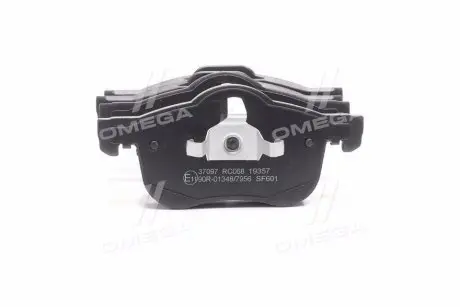 Колодка торм. диск. VOLVO S60/S80/V70 передн. (пр-во ABS) A.B.S. 37097