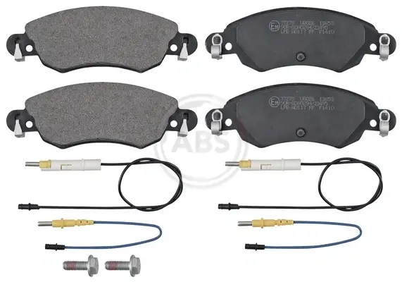Гальмівні колодки пер. Citroen C5 1.8i 01-08 (BOSCH) (148.9x50x17) A.B.S. 37278 (фото 1)