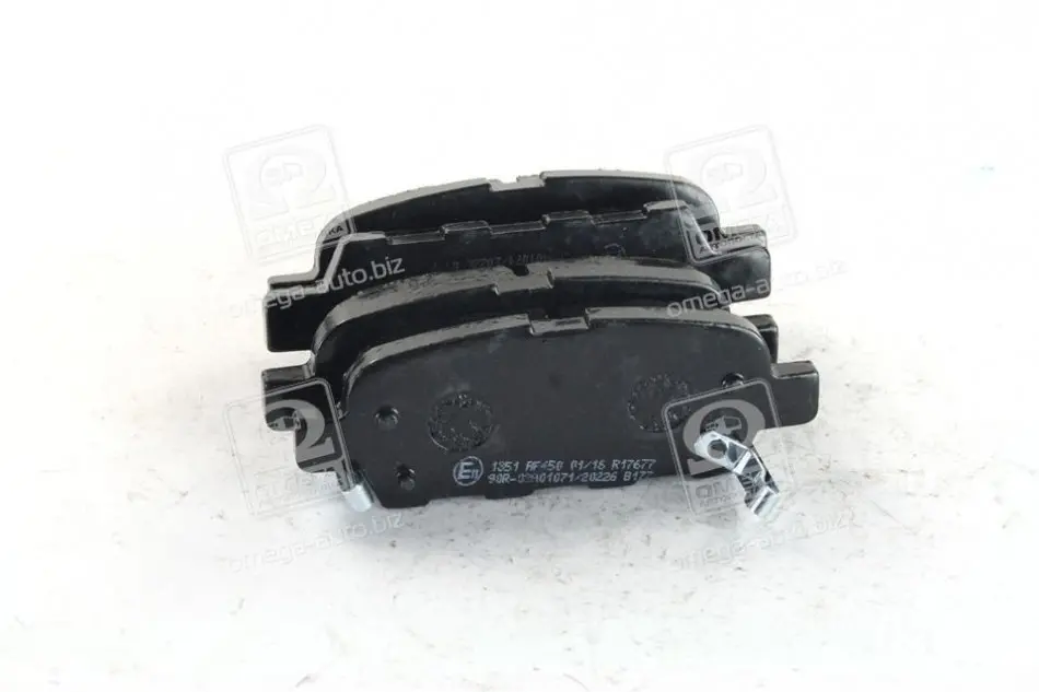 Колодка гальм. диск. NISSAN/RENAULT QASHQAI/X-TRAIL/KOLEOS задн. (вир-во ABS) A.B.S. 37321 (фото 1)