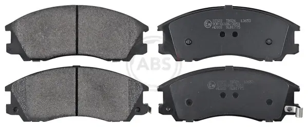 Колодка гальм. диск. передн. (вир-во ABS) A.B.S. 37323 (фото 1)