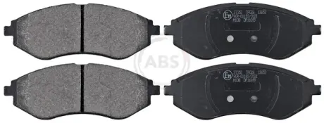 Гальмівні колодки пер. Aveo/Kalos (03-21) A.B.S. 37352