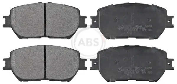 Гальмівні колодки пер. Toyota Camry 96-06 (akebono) A.B.S. 37356 (фото 1)