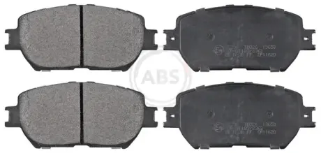 Гальмівні колодки пер. Toyota Camry 96-06 (akebono) A.B.S. 37356