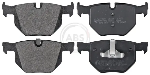 Гальмівні колодки зад. BMW 3(E90)/5(E60) (ATE) (123x58,1x17,3) A.B.S. 37410 (фото 1)