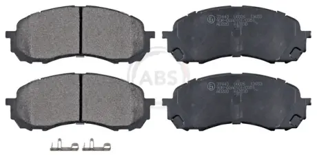 Колодка гальм. SUBARU Impreza передн. (вир-во ABS) A.B.S. 37443