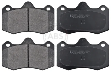Гальмівні дискові колодки, к-кт. A.B.S. 37471