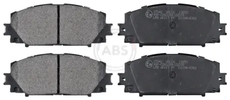 Гальмівні колодки пер. Toyota Yaris 07- (akebono) A.B.S. 37542