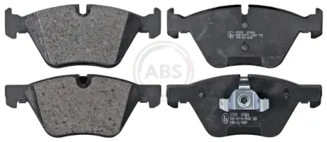Гальмівні колодки пер. Mondeo III/Jaguar X-TYPE 00- (Bosch) A.B.S. 37551