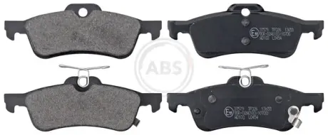 Гальмівні колодки зад. Toyota Yaris 05-20 (ATE) A.B.S. 37579