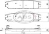 Колодка торм. диск. CHEVROLET/OPEL CAPTIVA/ANTARA задн. (ABS) A.B.S. 37583 (фото 1)