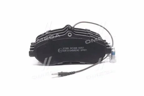 Колодка гальм. диск. CITROEN/FIAT/PEUGEOT JUMPY/SCUDO/EXPERT передн. (вир-во ABS) A.B.S. 37589