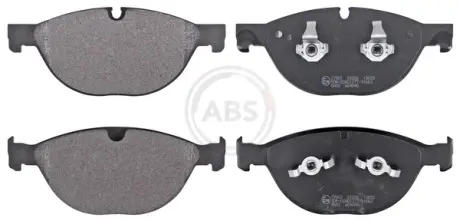 Гальмівні колодки пер. BMW 5 (E60) 3.0d 04-/Jaguar XK/XF 2.0-5.0 09-19 (ATE) A.B.S. 37807