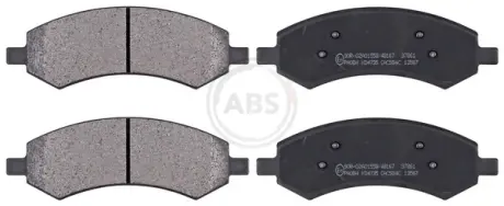 Колодки гальмівні передні A.B.S. 37861