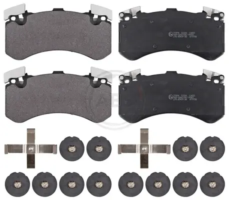 Гальмівні колодки пер. Audi A6/A7/A8 09-18 (BREMBO) (188,8x101x17) A.B.S. 37894 (фото 1)