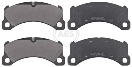 Гальмівні колодки перед. Cayenne (958)/Panamera (971)/Macan (95B) 2.0-4.8 10-23 (BREMBO) A.B.S. 37918